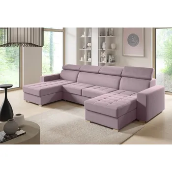 Sedací souprava Eka Rohová sedačka MONSUM U, 325 cm Barva látky: KRONOS 27