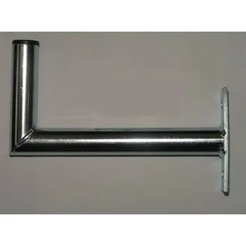 Nábytkové kování Držák antén 25/12cm, p.2,8cm, k uchycení na zeď - VÝPRODEJ