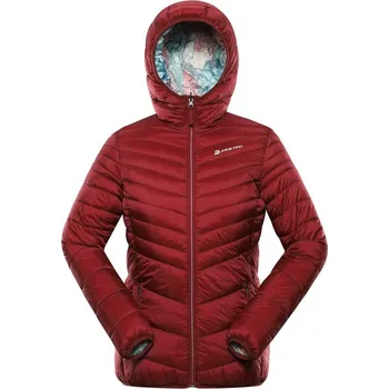 Bunda dámská ALPINE PRO EROMA oboustranná červená Velikost: L