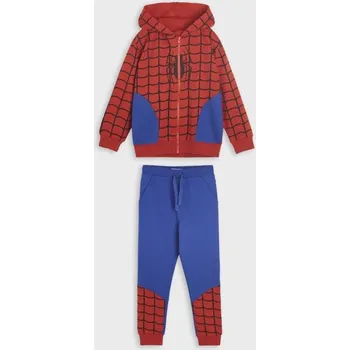 Chlapecká mikina Sinsay - Souprava mikiny s&nbsp;kapucí a&nbsp;kalhot Spider-Man - červená - 7051Z-33X - 7051Z-33X-110-3