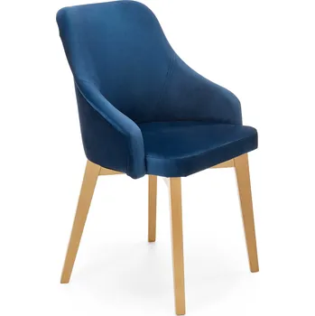 Jídelní židle VOMAKS Jídelní židle JOYCE | DUB MEDOVÝ - GRANÁTOVÁ