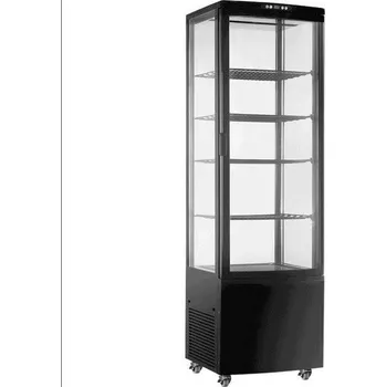 Cukrářská vitrína Ferrara 218L /166cm černá