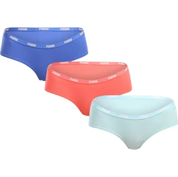 Kalhotky 3PACK dámské kalhotky Puma vícebarevné (503007001 008) S 503007001 008 Možnost vrácení zboží ZDARMA do 120 dnů!