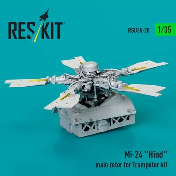 Plastikový model Reskit 1/35 Mi-24 'Hind' main rotor (TRUMP)