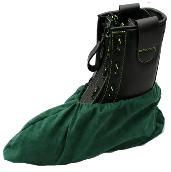 Pracovní obuv textilní návleky na obuv barva tyrkysová 1 kus (látkové návleky na pracovní boty )