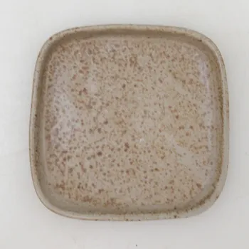 Květináč Bonsai podmiska čtverc 9 x 9 x 1 cm