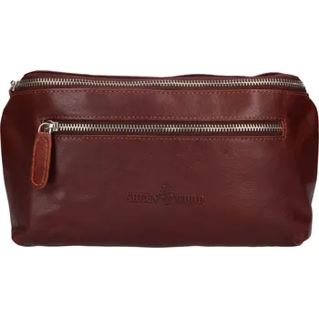 Ledvinka Kožená dámská ledvinka Greenwood Astrid - koňak