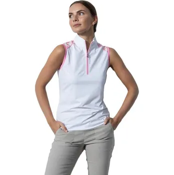Daily Sports PERUGIA Sleeveless dámské polo, bílé