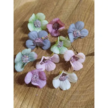 umělá květina Umělý květ 15 mm mix barev 10 ks