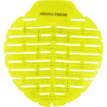 WC čistič Aroma Fresh - sítko do pisoáru žluté