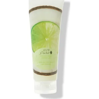 Sprchový gel 100% Pure Sprchový gel Kokos a limetka 236 ml