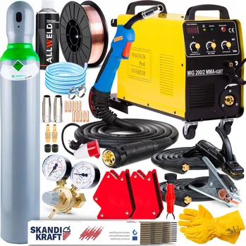 Svářečka Svářečka MIGOMAT MAGNUM MIG 200/2 MMA KN ALUMINIUM IGBT 200A 230V/400V