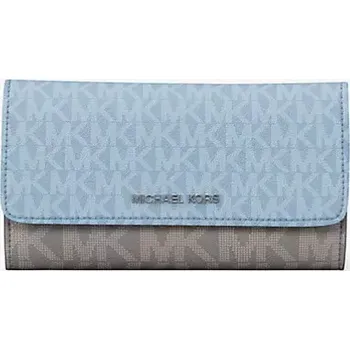 Peněženka MICHAEL KORS dámská peněženka Jet Set modrá