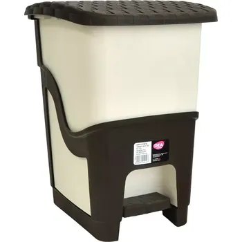 Odpadkový koš Odpadkový koš domovní 6 l plastový nášlapný