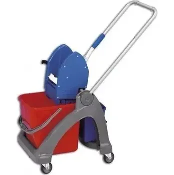 Úklidový vozík Úklidový vozík plastový 1 x 25 l + 1 x 6 l