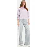 Calvin Klein Jeans Mikina Monologo LV047B234G Fialová Relaxed Fit M