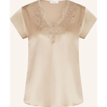 Dámská halenka Darling Harbour Dámská Halenka Z Hedvábí, velbloudí, 44