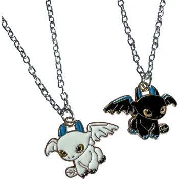 Řetízek Řetízek Jak Vycvičit Draka Běska a Bezzubka GOLD 2 ks