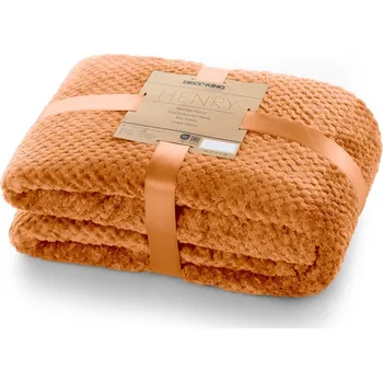 Bytový textil DecoKing Deka z mikrovlákna HENRY 150x200 cm Barva: GINGER/zrzavá