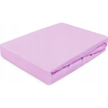 Prostěradlo Prostěradlo s gumou 90x200 jersey 100% BAVLNA barva vřes