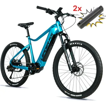 Elektrokolo Leader Fox KENT 27,5", BAFANG M510, 2025 blue light 2x baterie 19,5"