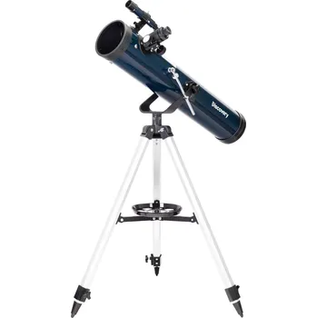 Optik Teleskop Discovery Sky T76 Telescope with book