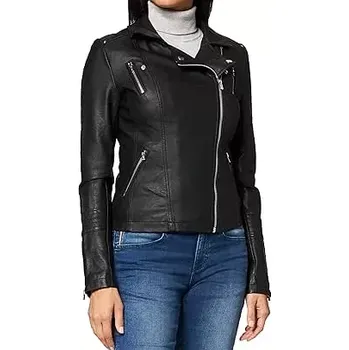 Dámská casual bunda ONLY koženková bunda, S (Dámský koženkový křivák značky ONLY )