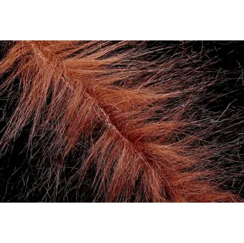 Umělá nástraha HENDS LONG CHENILLE GRIZZLY FEATHERED - TMAVĚ HNĚDO ČERNÁ LCH933