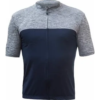 cyklistický dres Dres krátký pánský SENSOR CYKLO COOLMAX černo/šedý Velikost: M