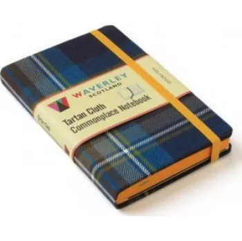 Sešit Waverley (M): Holyrood Tartan Cloth Commonplace Notebook -