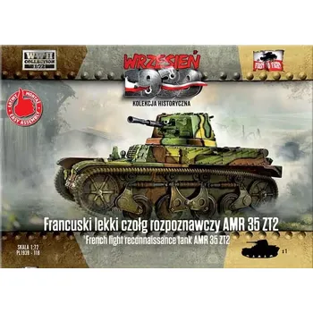 Plastikový model First To Fight 1/72 French light reconnaissance tank AMR 35 ZT2