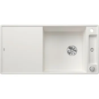 Granitový dřez Jednokomorový granitový dřez Blanco AXIA, bílý