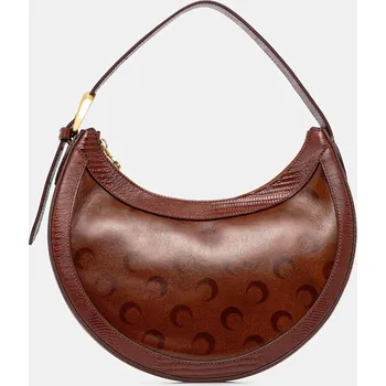 Kabelka Kožená kabelka Marine Serre Moon Airbrushed Leather Eclips, ONE SIZE, hnědá, 88X
