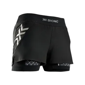 Dámské kraťasy X-Bionic TWYCE RACE 2in1 SHORTS Women X BLACK/X BLACK černá L
