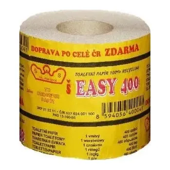 Toaletní papír EASY toaletní papír, 1 vrstvý recykl, 1 ks