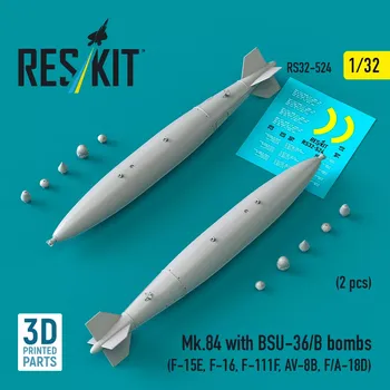 Plastikový model Reskit 1/32 Mk.84 with BSU-36/B bombs (2 pcs.)