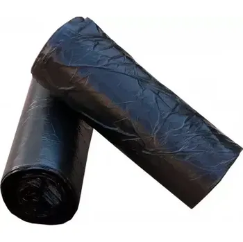 Pytle na odpadky Sáčky do koše 60 l, 63 x 74 cm, role 50 ks, 6 um - černé