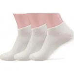 Kotníčkové ponožky pánské EM1001A - (BÍLÉ) 12 párů - 44-47