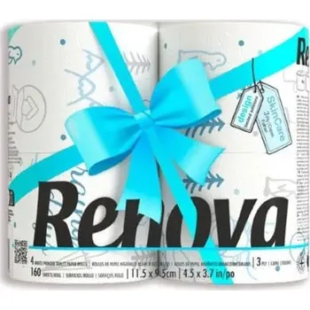 Toaletní papír Renova toaletní papír 3vrstvý 4 ks