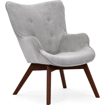 Křeslo Šedé manšestrové křeslo Niko – Ropez ID_1783880