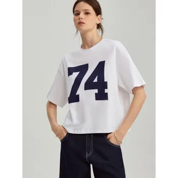 Dámské tričko Tričko s potiskem - XS - House - bílý - 596EC-00X