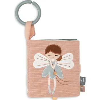 Hračka pro nejmenší Jollein Textilní knížka s aktivitami Lovely Birds