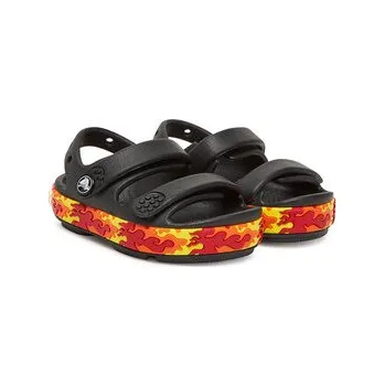 Dámská obuv Crocs Sandály Toddler Crocband™ Cruiser Flames 211269 Černá 19_20