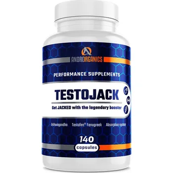 Androrganics Testosteronový booster TestoJack 140 caps