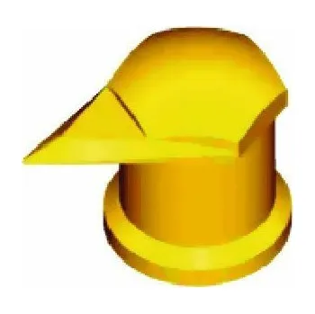 Poklice na kolo Krytka s indikátorem uvolnění matic Dustite LR 32 mm, Invento 561-2620