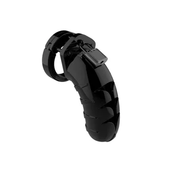 BDSM obojek Shots ManCage Chastity Cock Cage 4.5 Inch Model 04