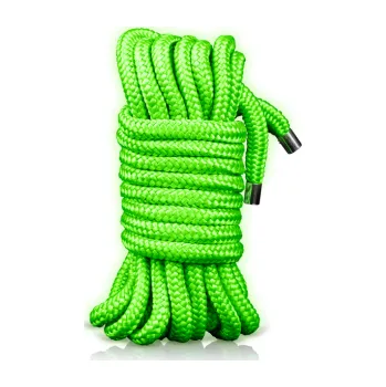 Ouch! Glow in the Dark Rope 5m/16,4ft – 16 strings, provaz pro bondage z polypropylenu
