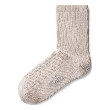 Dámské ponožky Vlnka Bavlněné teplé diabetické ponožky s aloe vera béžová velikost 39-42