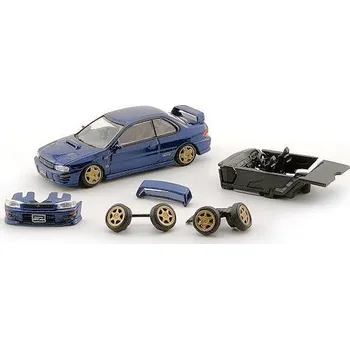 autíčko Subaru Impreza WRX GC8 Type-R LHD modrá 1:64 - BM Creations Subaru Impreza WRX - kovový model auta