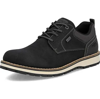 Pánské polobotky Pánské polobotky RIEKER 38406-00 černá W5 46